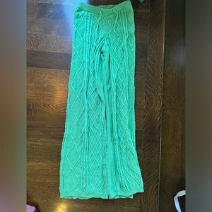 Edikted woven green pants